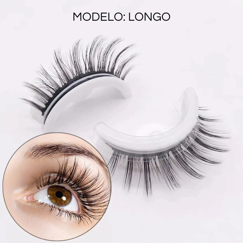 Cílios Autoadesivos Facility™ | PAGUE 1 E LEVE 5 PARES (BRINDE EXCLUSIVO)