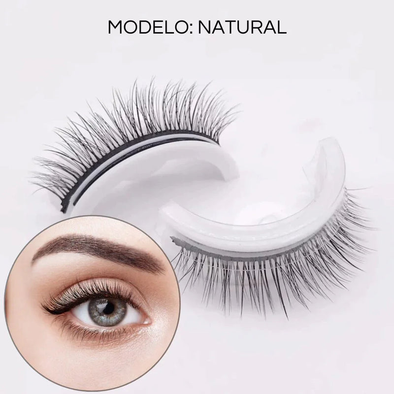 Cílios Autoadesivos Facility™ | PAGUE 1 E LEVE 5 PARES (BRINDE EXCLUSIVO)